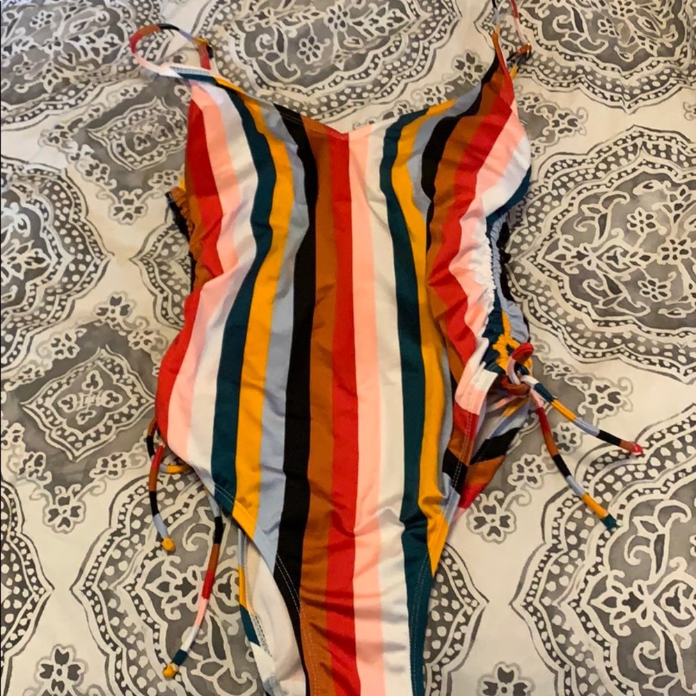 Stripped one piece